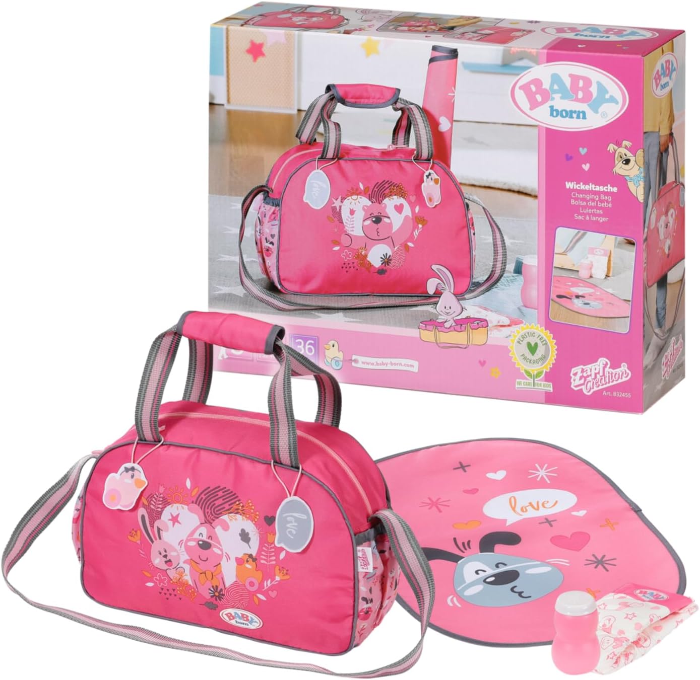 Zapf Creation: Baby Born - Torba za previjanje (832455-116722)