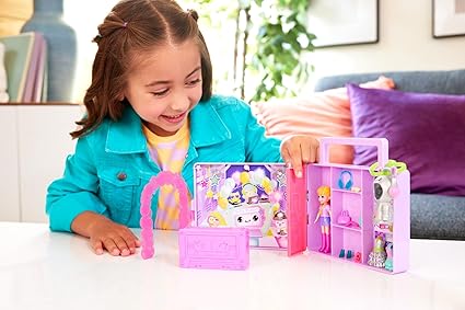 Mattel Polly Pocket - Set de dans Disco Dance Fashion (HRD65)
