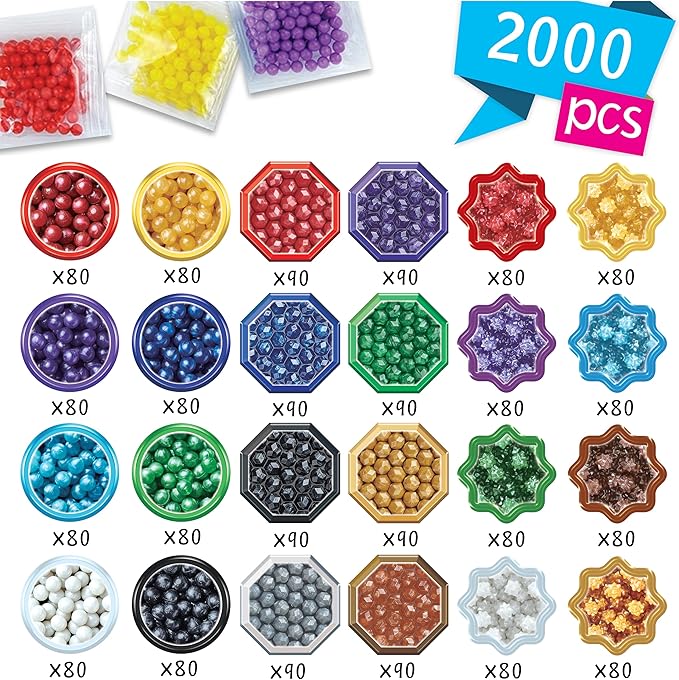 Aquabeads – Pachet de mărgele strălucitoare