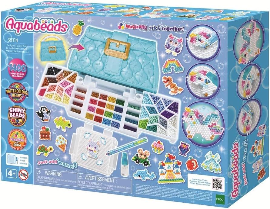 Aquabeads Designers Carry Case – valucsă creativă de transport