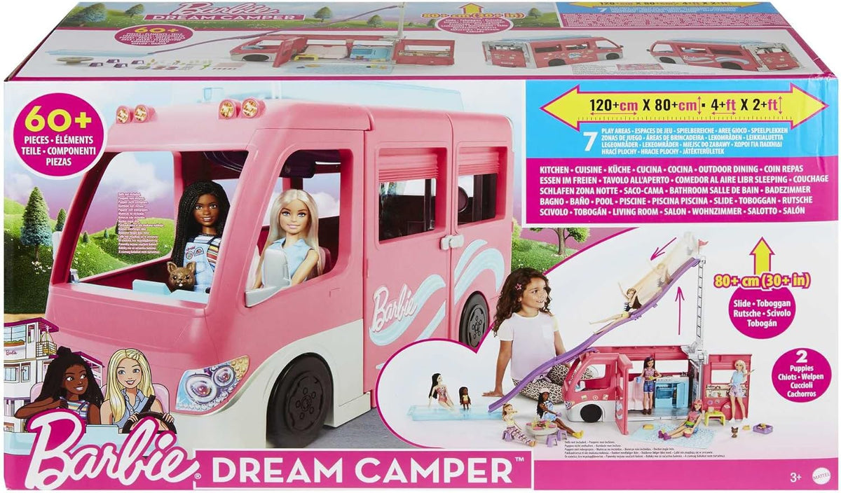 Mattel Barbie - Sanjski kampirni avtomobil