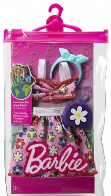 Mattel Barbie - Rochie cu flori (HJT21)
