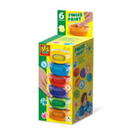 Barva za prste 6 barv x 45 ml
