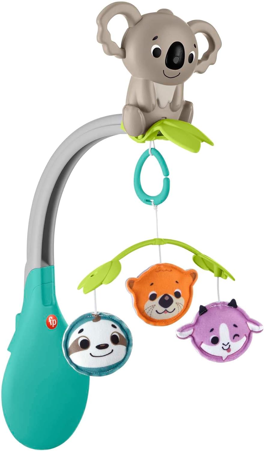 Fisher-Price - Jucărie mobilă pentru căruciorul copilului 3 în 1 (HGB90)