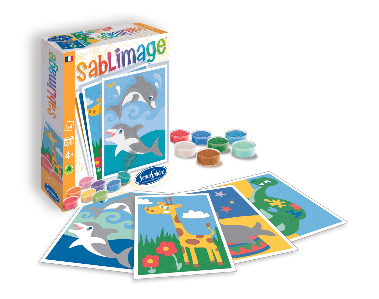 Sablimage Mini, risanje s peskom - Eksotične živali