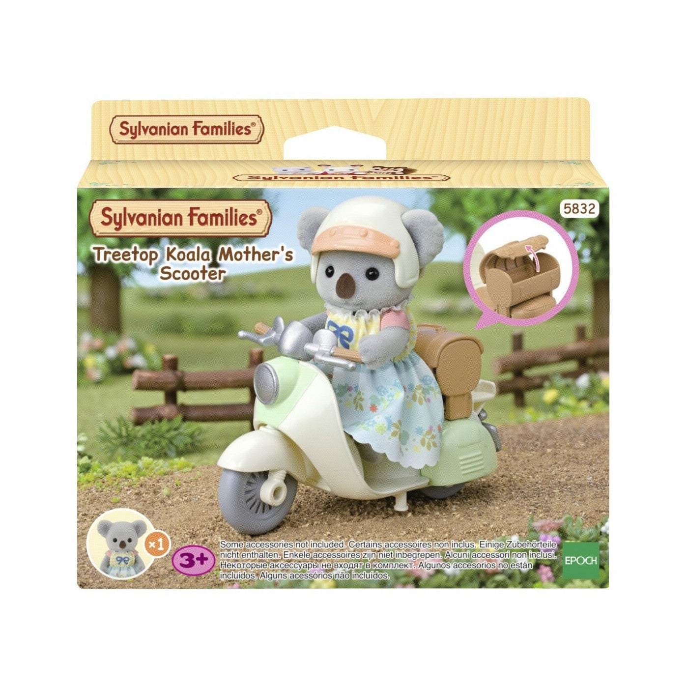 Sylvanian Families – Scuterul mamei koala din coroana copacului